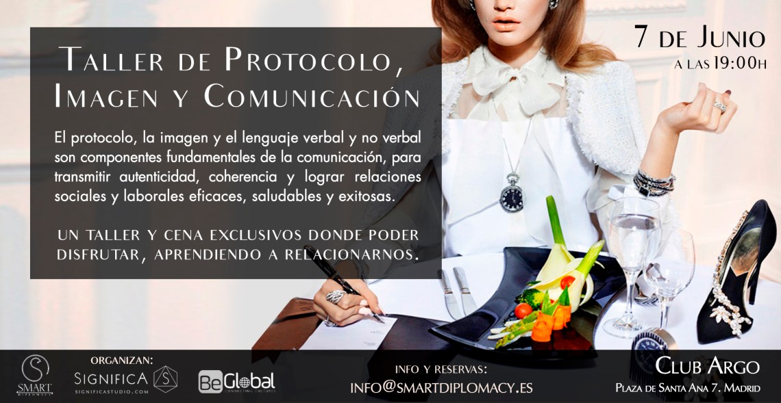 Taller de protocolo imagen y comunicación banner